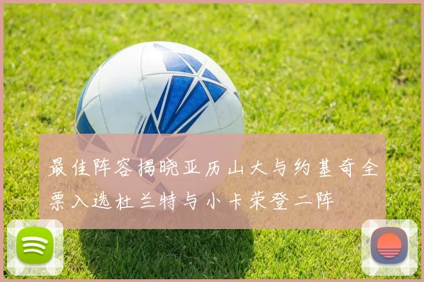 最佳阵容揭晓亚历山大与约基奇全票入选杜兰特与小卡荣登二阵
